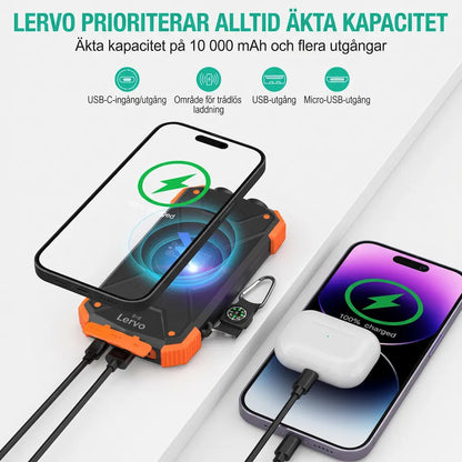 Lervo Nödpowerbank